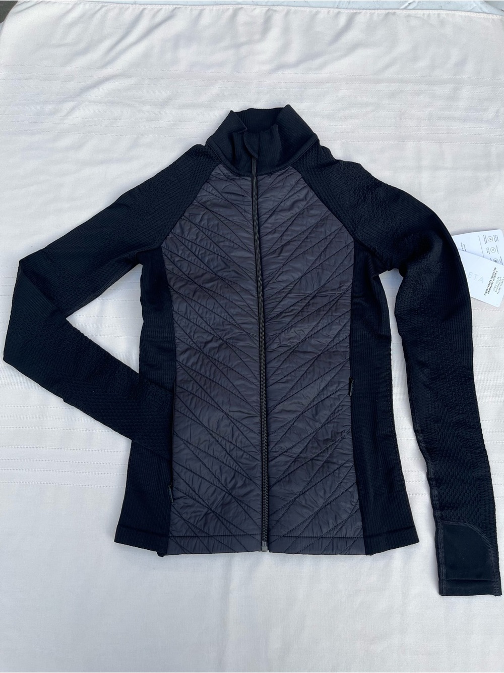 Athleta Flurry Force Insulated Primaloft Jacket II Black XXS